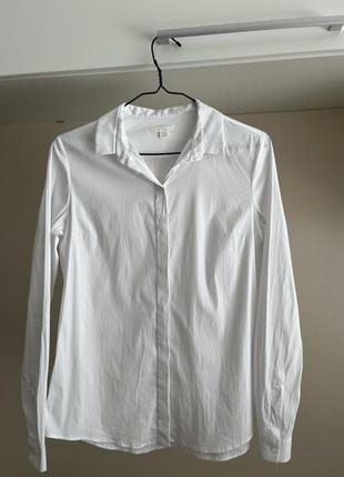Хлопковая рубашка сорочка cos p.36/384 фото