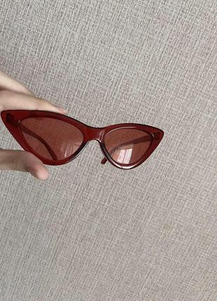Окуляри червоні окуляри червоні2 фото