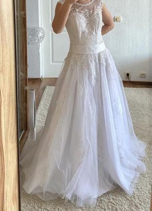 Весільна сукня а - силует xs-s