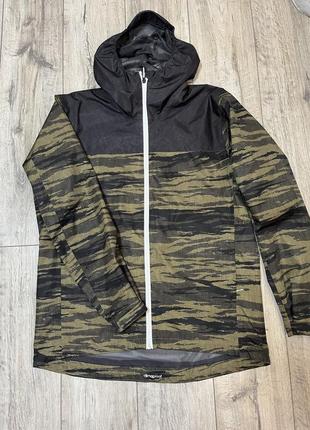 Куртка чоловіча вітровка friday adidas original камуфляж з капюшоном