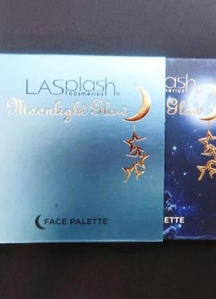 Moonlight glow face palette від lasplash cosmetics4 фото