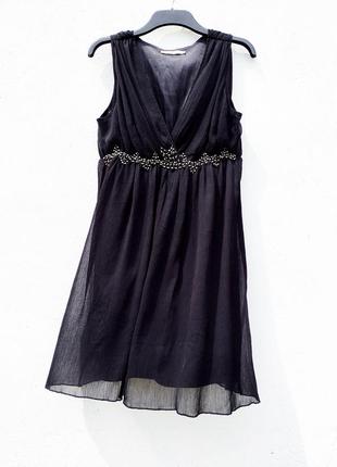 Платье в греческом стиле saint tropez чёрное