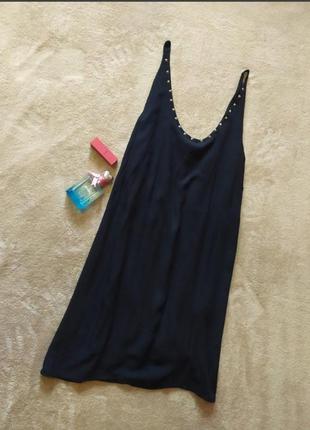 Распродажа 😍😍😍базовое чёрное платье сарафан трапеция1 фото