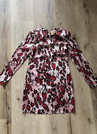 Сукня леопардовий принт