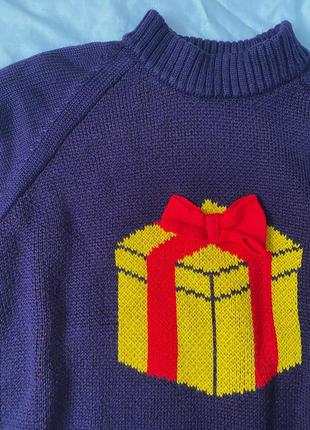 Темно-фіолетовий светр 🎁 4
