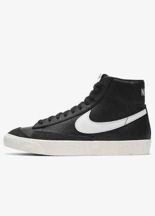 Кроссовки мужские nike blazer mid '77 vintage bq6806-002 черный2 фото