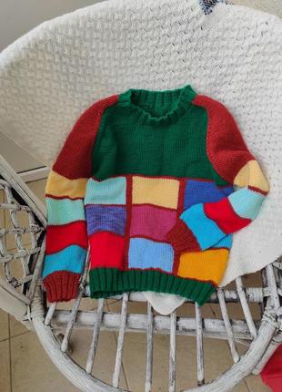 🧣 свитер вязаный