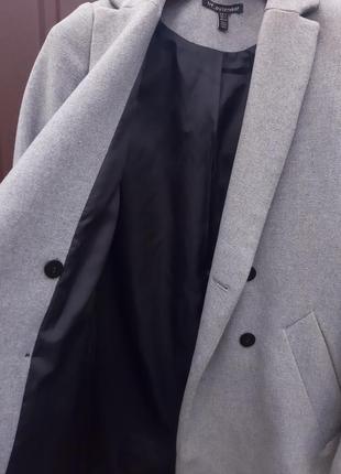 Двоборотне пальто zara3 фото