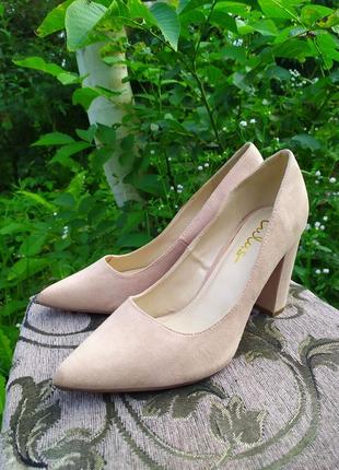 Туфлі жіночі замша, нові