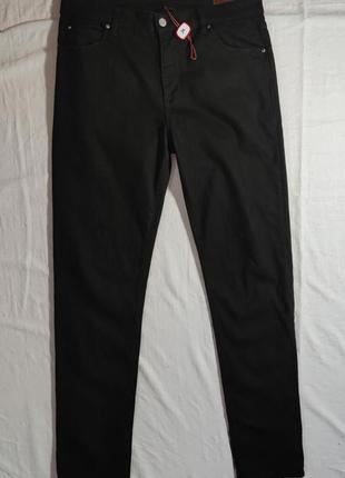 Жіночі однотонні джинси asos, розмір m, чорний1 фото