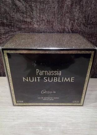 Парфюмированная вода parnassia nuit sublime geparlys gemina b.