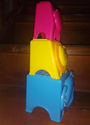 Пирамидка животные фишер прайс