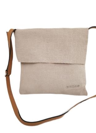 Стильна шкіряна сумка crossbody bridas