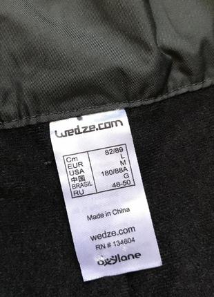 Теплые, мужские, горнолыжные брюки штаны 100 - wedze, французского бренда. l5 фото