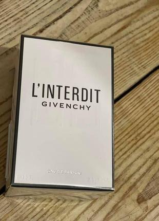 Givenchy l'interdit eau de parfum, 80 мл, парфюмированная вода1 фото