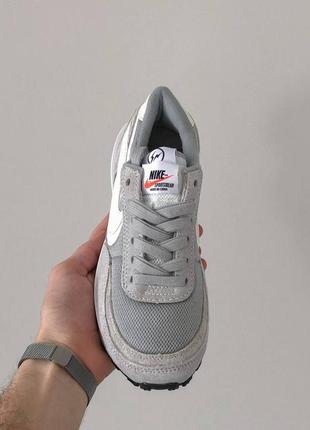 Кросівки жіночі nike ld waffle sf sacai fragment grey/кросівки жіночі найк лд сакаї2 фото