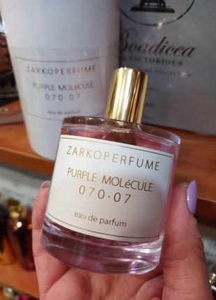 Zarkoperfume purple molecule 070.07 парфюмированная вода