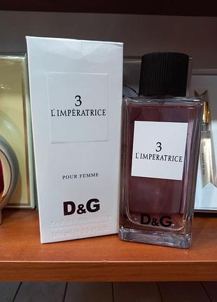 Туалетная вода в стиле dolce&gabbana l`imperatrice 100 мл