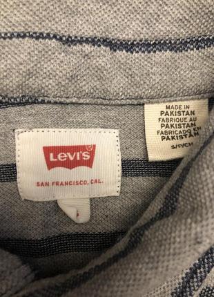 Нова чоловіча футболка поло levi's (s)4 фото