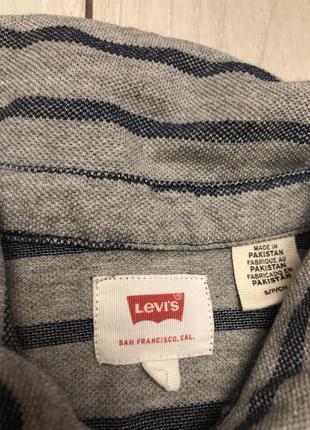 Нова чоловіча футболка поло levi's (s)8 фото