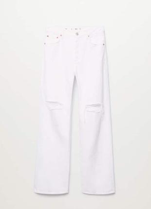 Білі джинси mango6 фото