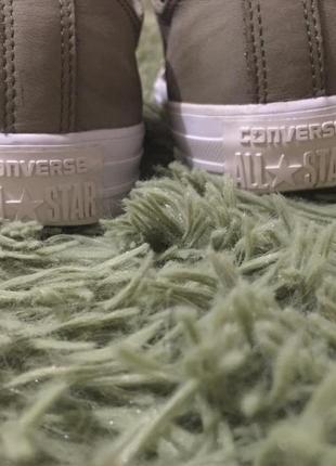 Converse кеды кожаные унисекс3 фото