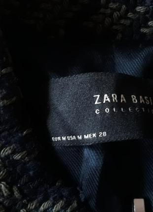 Пиджак-пеплум zara basic твид4 фото