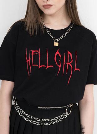 Футболка «hell girl»