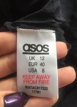 Платье с вышивкой из бисера asos3 фото