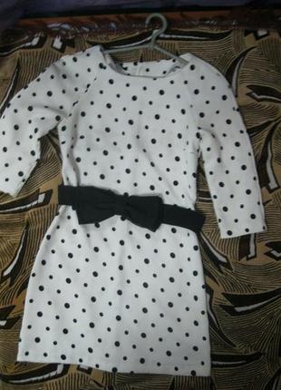 Нереально крутое платье в горошек oodji