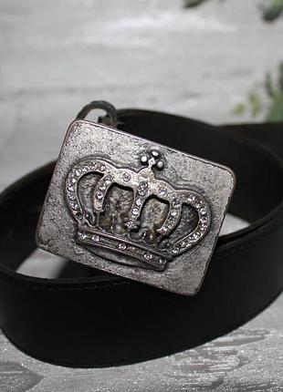 Итальянский кожаный ремень на размер s-xs