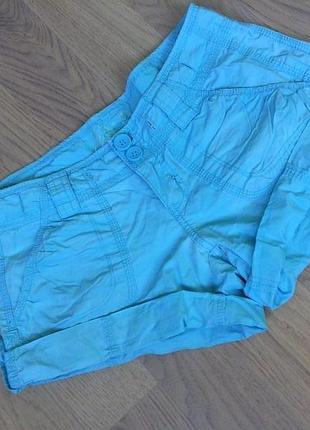 Короткие голубые шорты new look/ нюансы!!️