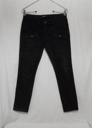 Укорочені джинси завужені чорні миті w27 *closed* 'bakerloo'1 фото