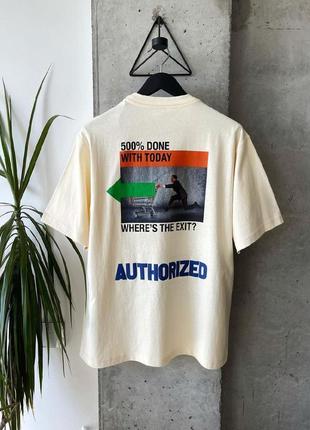 Футболка heron preston беж8 фото