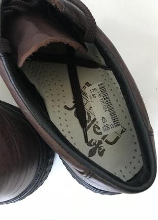 Новые туфли мужские rieker коричневые7 фото