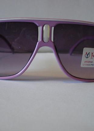 Сиреневые солнцезащитные очки1 фото