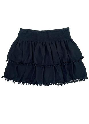 Летняя юбка с помпонами hunkemoller, l, xl8 фото