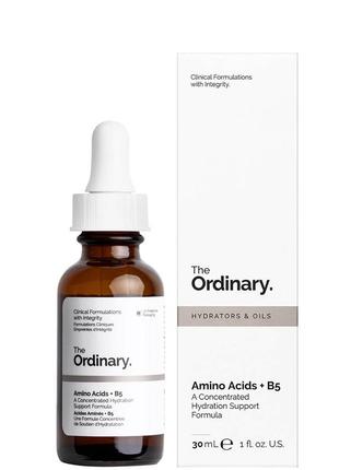 Увлажняющая сыворотка the ordinary amino acids + b5