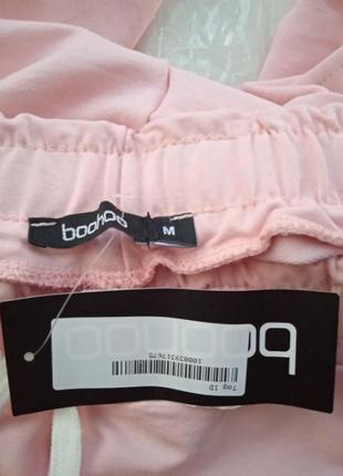 Новые катоновые джоггеры спортивные брюки розовые джоггеры с карманами по бокам6 фото