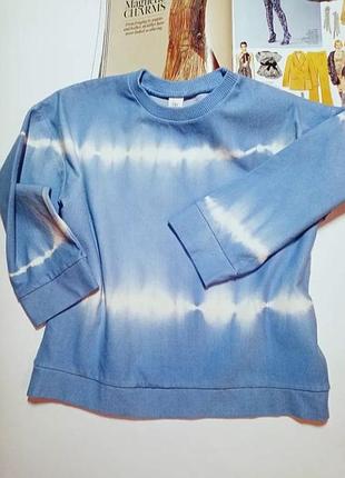 Світшот оверсайз в стилі тай-дай, 4-5р, 110ріст