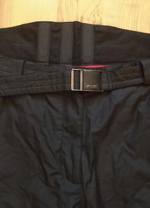 Гірськолижні утеплені жіночі брюки maier sports christel black5 фото