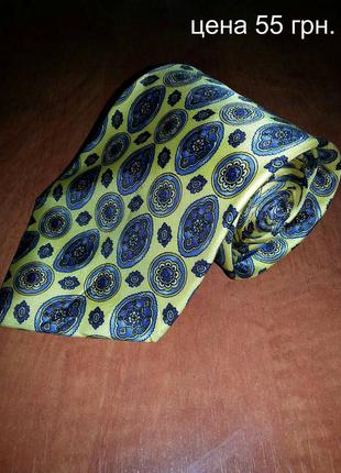 Шелковый галстук, италия1 фото