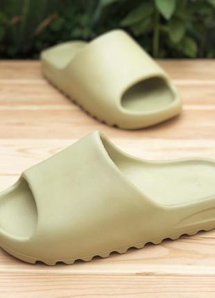 Шлёпанцы тапки женские лето 🔥adidas yeezy slide olive5 фото