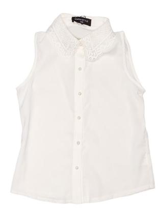 Блуза для дівчинки maria style, біла1 фото