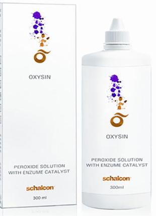 Пероксидная система очистки контактных линз "oxysin" италия ( 300 мл.+ 30 таблеток )