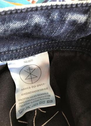 Фірмові стильні джинси «ashes to dvst»9 фото