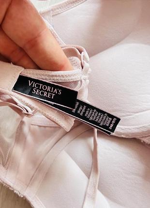 Бюстгальтер двойным пуш-ап с кружевом victoria's secret р. 34в или в757 фото