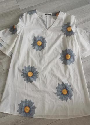 Розкішне плаття в квітковий принт2 фото