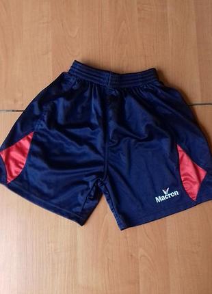 Споотивные мужские, подростковые шорты macron professional team.