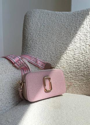 Сумка marc jacobs shine pink1 фото